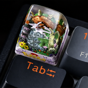 Pokémon Miniature Scene Resin Artisan Keycaps