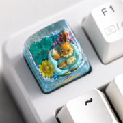 Pokémon Miniature Scene Resin Artisan Keycaps