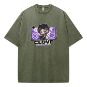 VALORANT Clove 230G Vintage Wash Oversized T-Shirt
