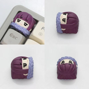 Frieren & Fern 3D Chibi Artisan Keycaps