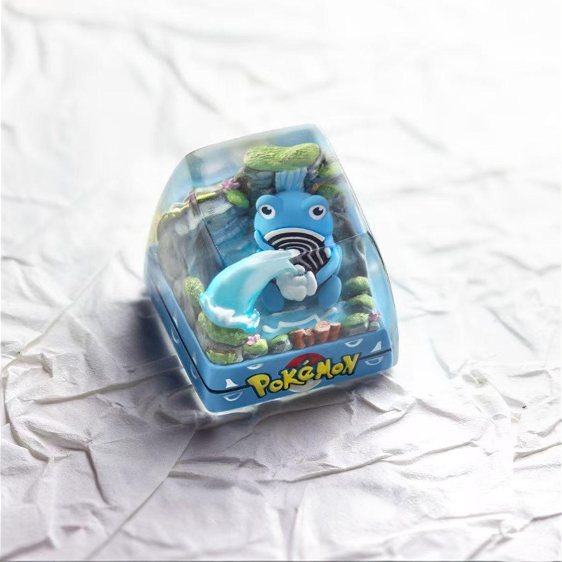 Pokémon Miniature Scene Resin Artisan Keycaps