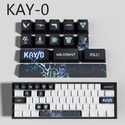 Valorant Agent Theme PBT Keycaps - 14-Key Set