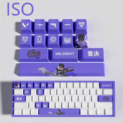 Valorant Agent Theme PBT Keycaps - 14-Key Set