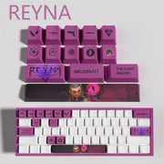Valorant Agent Theme PBT Keycaps - 14-Key Set