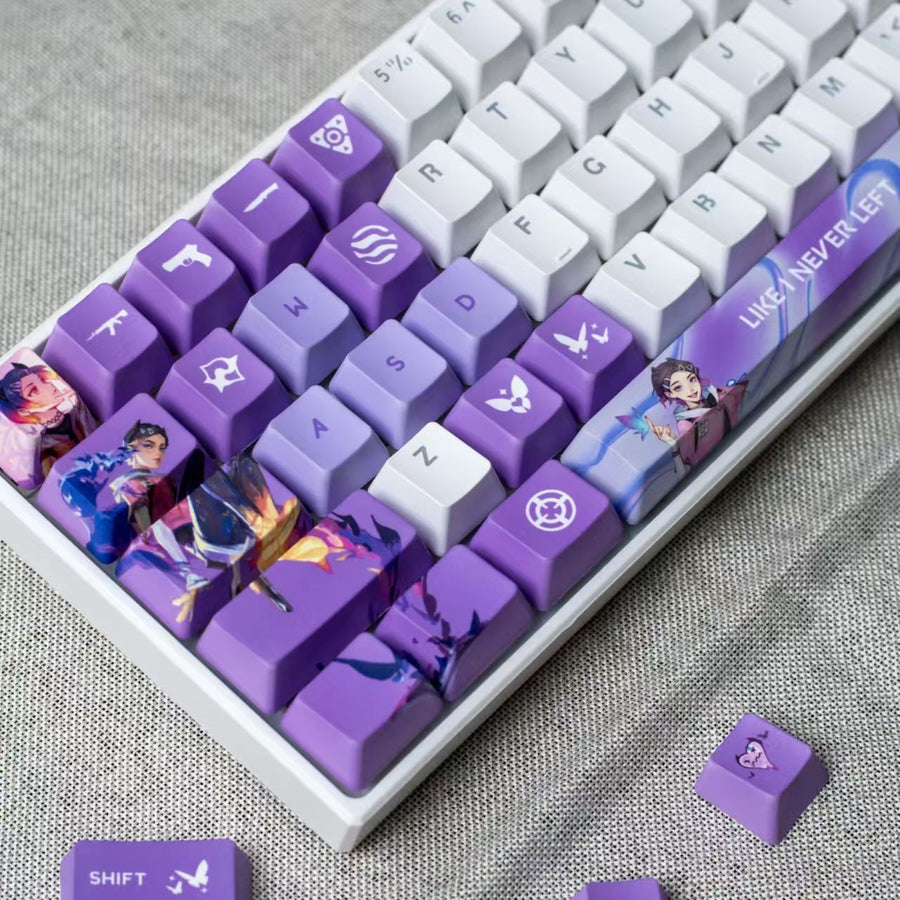 Valorant Agent Theme PBT Keycaps - 29-Key Set