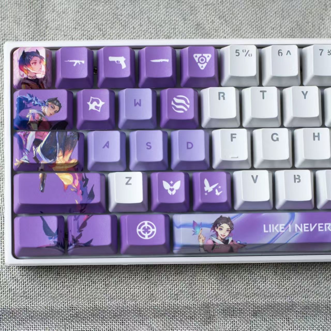 Valorant Agent Theme PBT Keycaps - 29-Key Set