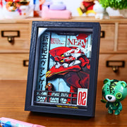 Evangelion Layered 3D Shadow Box Art