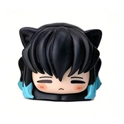 Demon Slayer-Inspired Cat-Ear Chibi Mini Figures