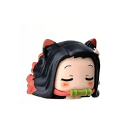 Demon Slayer-Inspired Cat-Ear Chibi Mini Figures