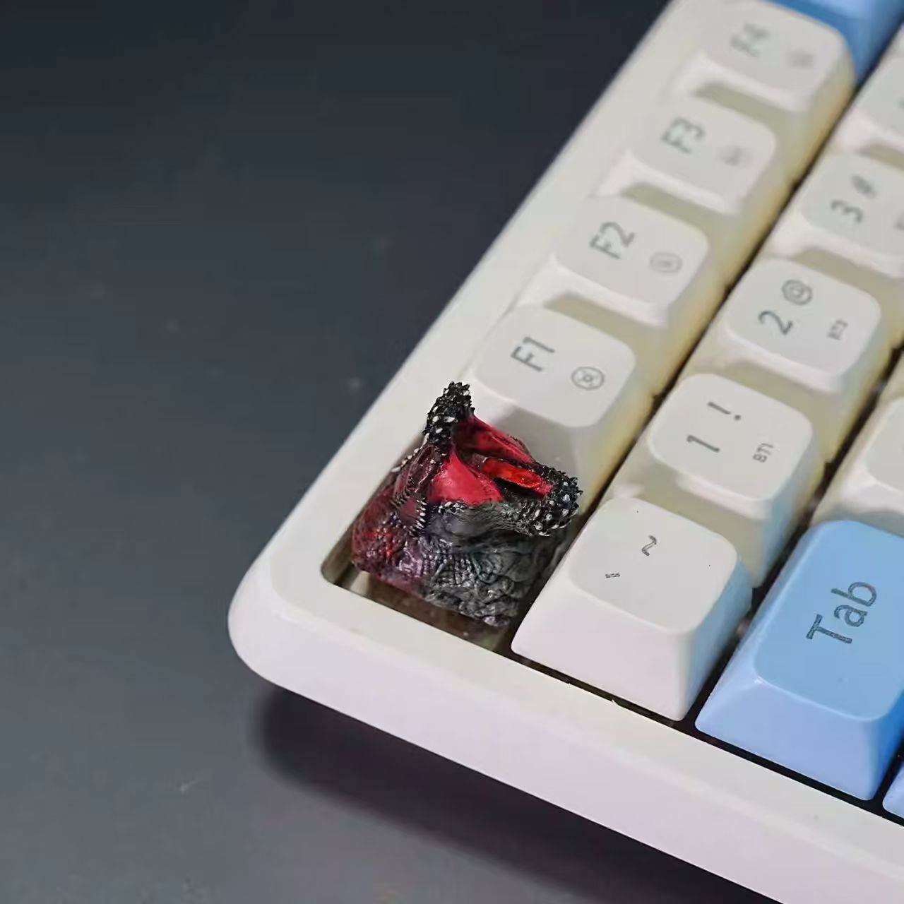 Monster Hunter-Inspired 3D Artisan Keycaps
