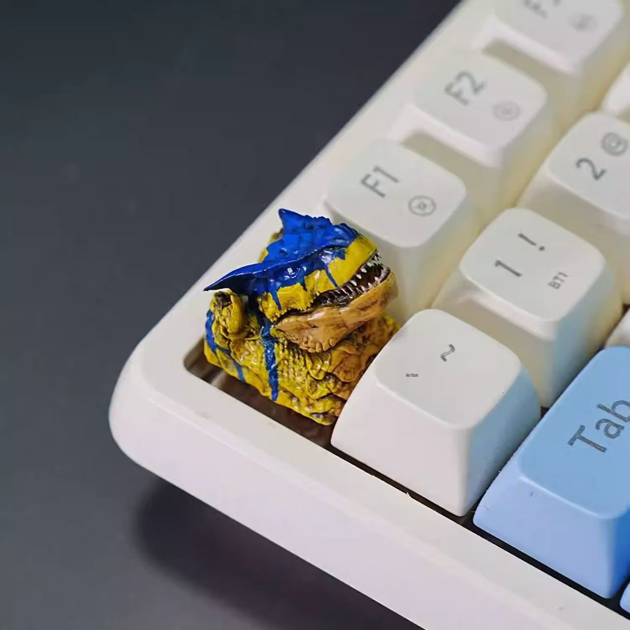 Monster Hunter-Inspired 3D Artisan Keycaps