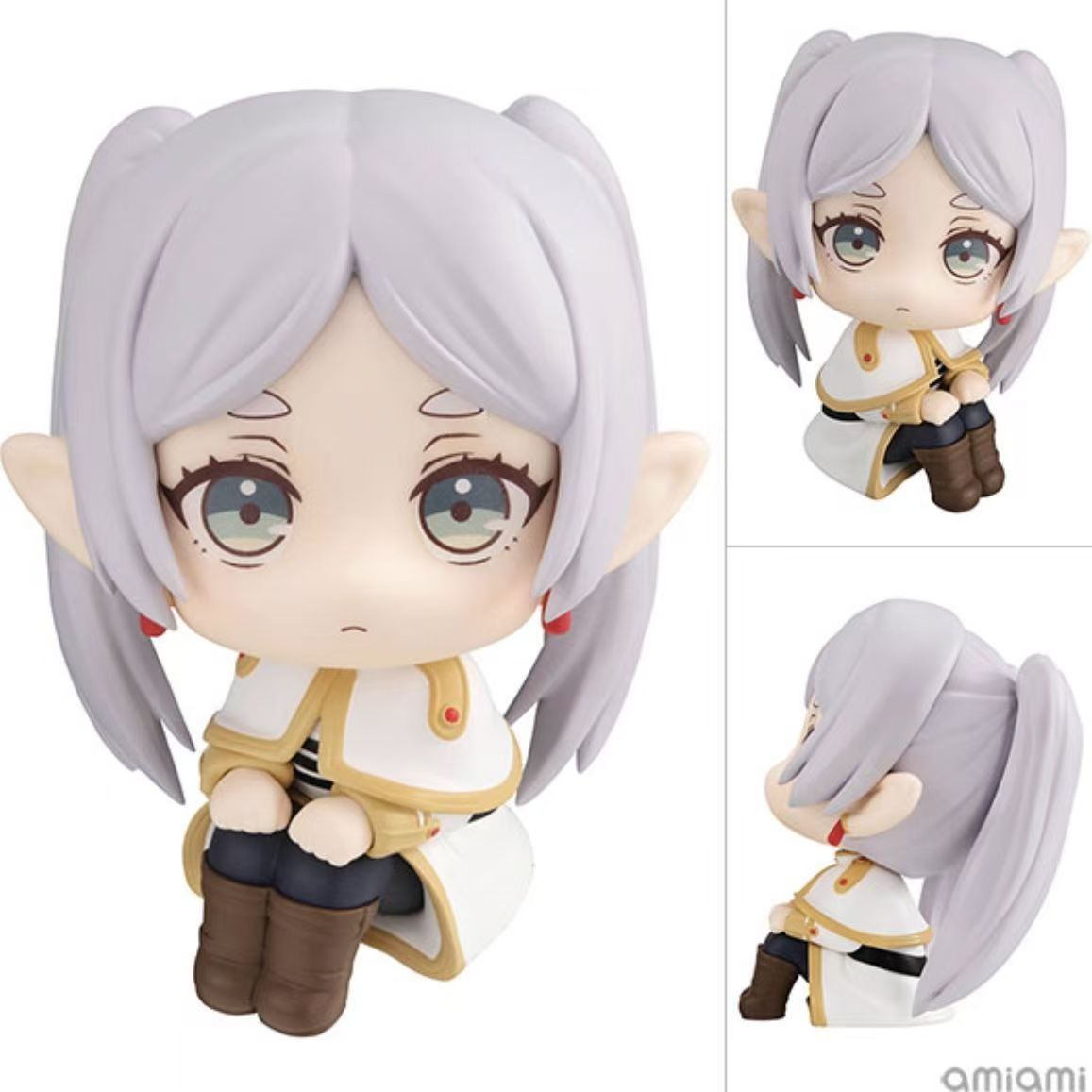 Frieren, Fern & Stark Chibi Sitting Figures