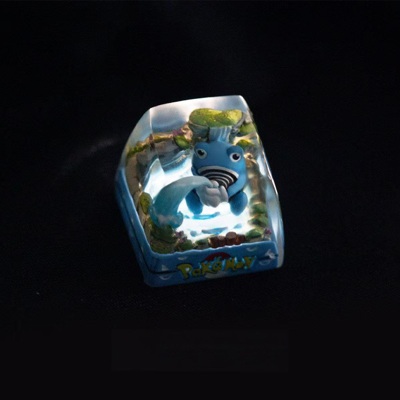 Pokémon Miniature Scene Resin Artisan Keycaps