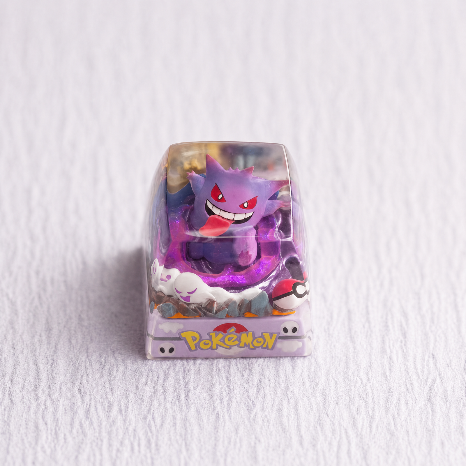 Pokémon Miniature Scene Resin Artisan Keycaps