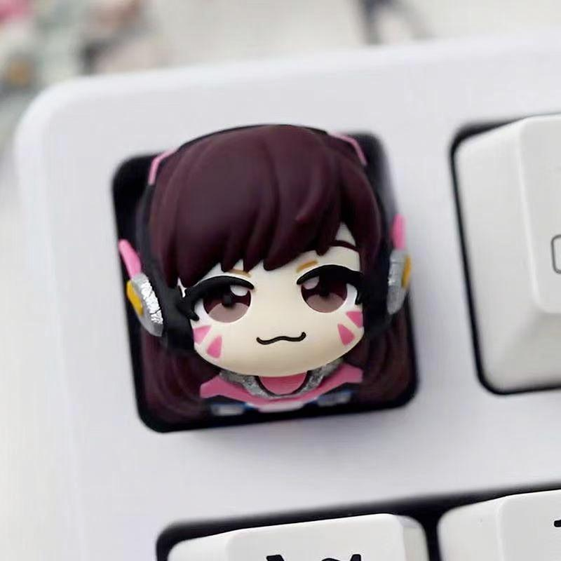 Overwatch Hero Chibi 3D Artisan Keycaps