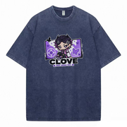 VALORANT Clove 230G Vintage Wash Oversized T-Shirt