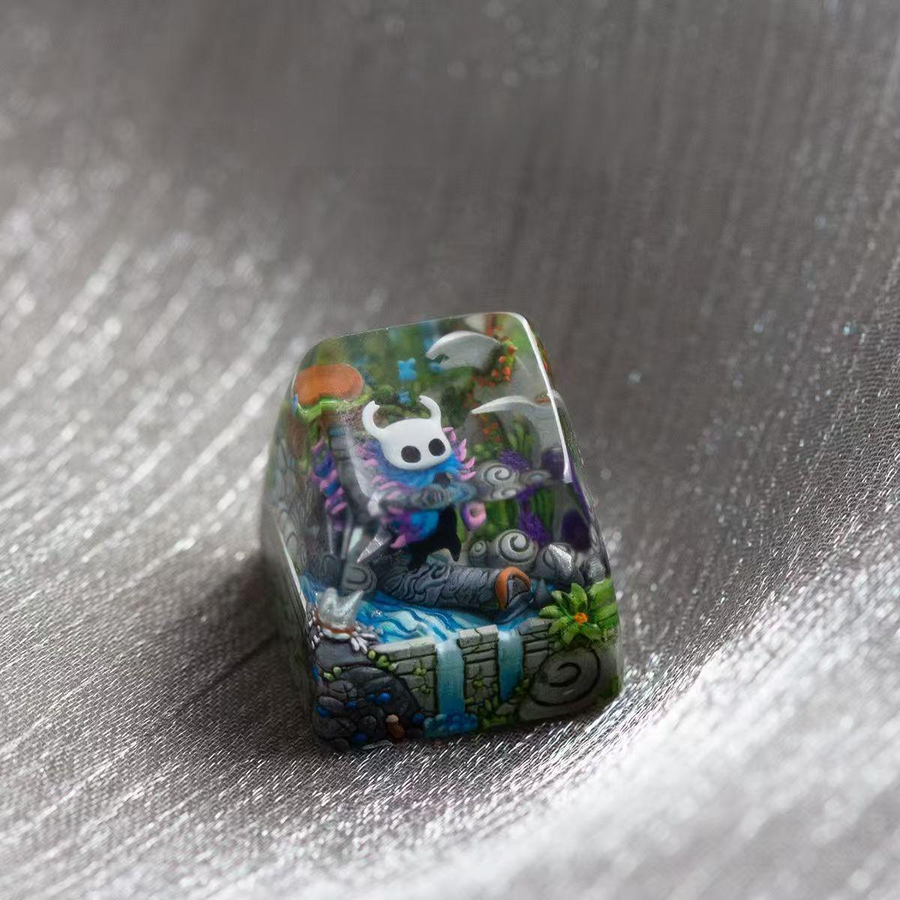 Hollow Knight Miniature Scene Resin Artisan Keycaps