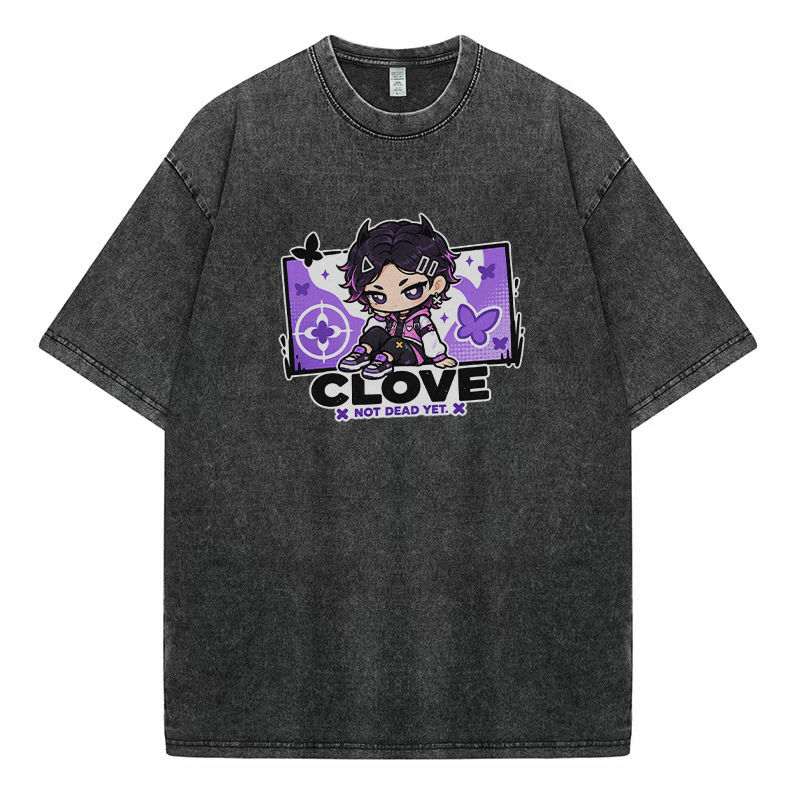 VALORANT Clove 230G Vintage Wash Oversized T-Shirt
