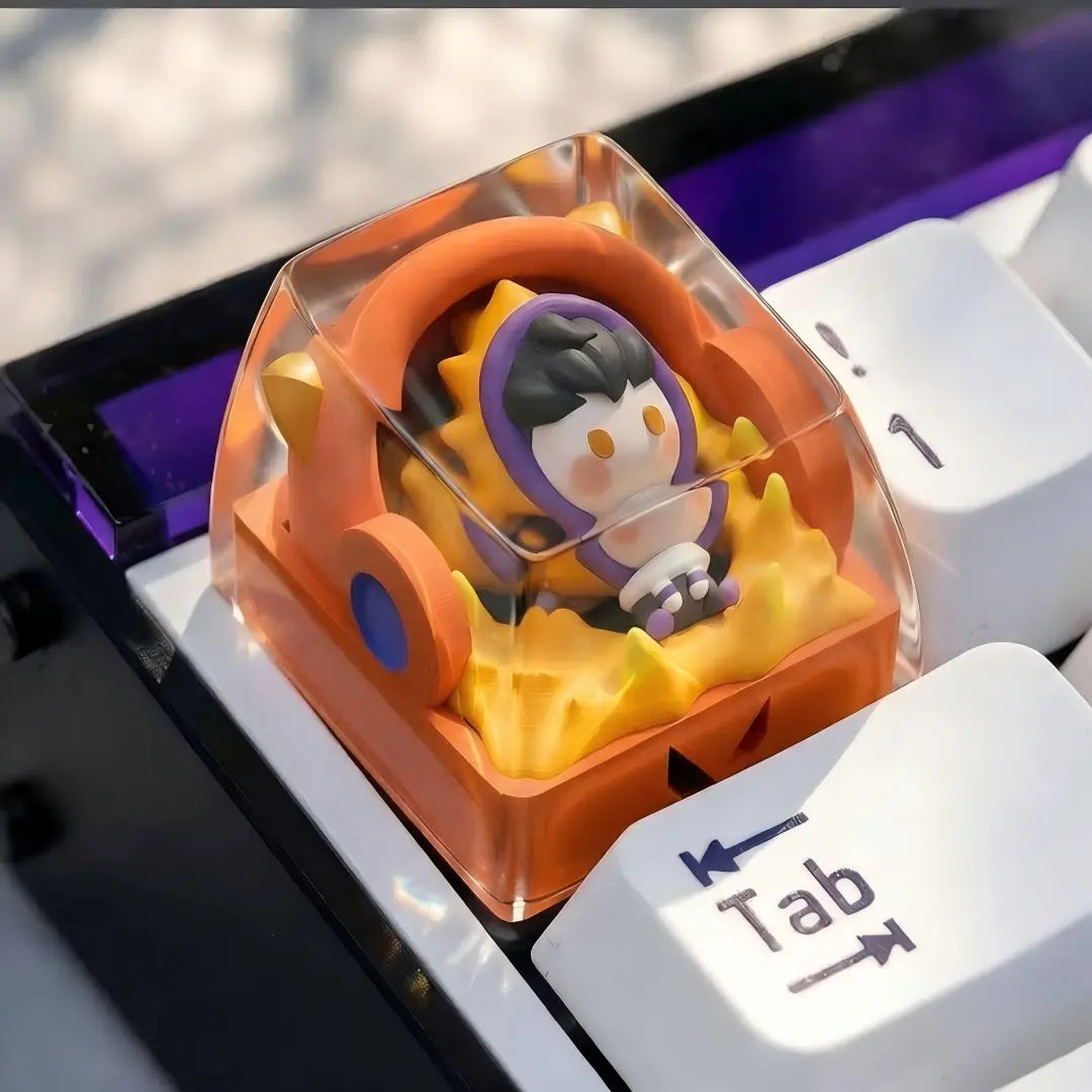 VALORANT-Cute Agent Resin Artisan Keycap