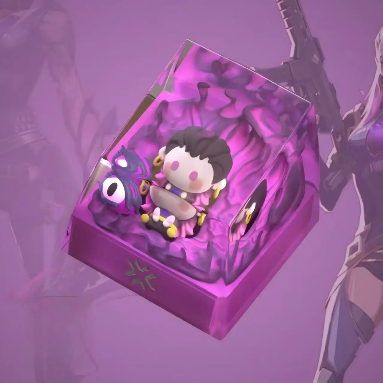 VALORANT-Cute Agent Resin Artisan Keycap