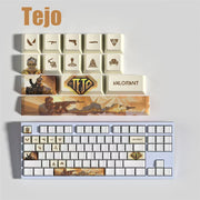 Valorant Agent Theme PBT Keycaps - 14-Key Set