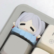 Frieren & Fern 3D Chibi Artisan Keycaps