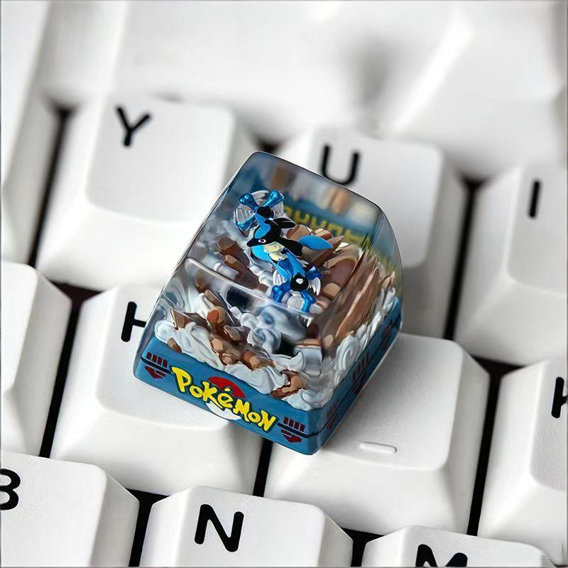 Pokémon Miniature Scene Resin Artisan Keycaps