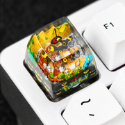 Pokémon Miniature Scene Resin Artisan Keycaps