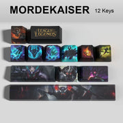 League of Legends Mordekaiser keycaps, 12-key custom keycap set.