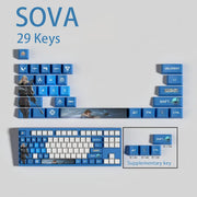 Valorant Agent Theme PBT Keycaps - 29-Key Set